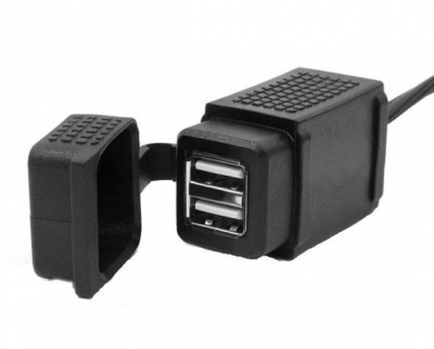 GNIAZDO USB do motocykla 4RIDE DC 12-24V MUS08