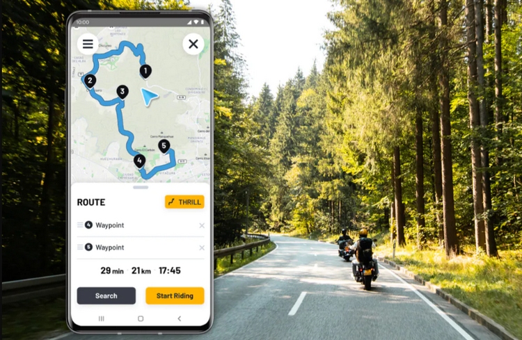 Madeliefje Ongeëvenaard teller Tomtom GO Ride: Ta nawigacja motocykla na Androida sprawi że zapomnisz o  Google Maps!